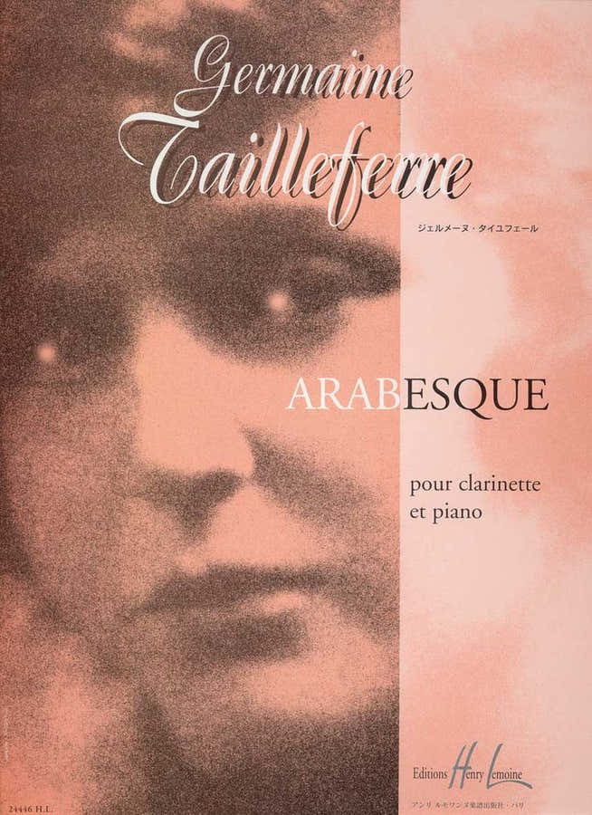 TAILLEFERRE G. - ARABESQUE - CLARINETTE PIANO