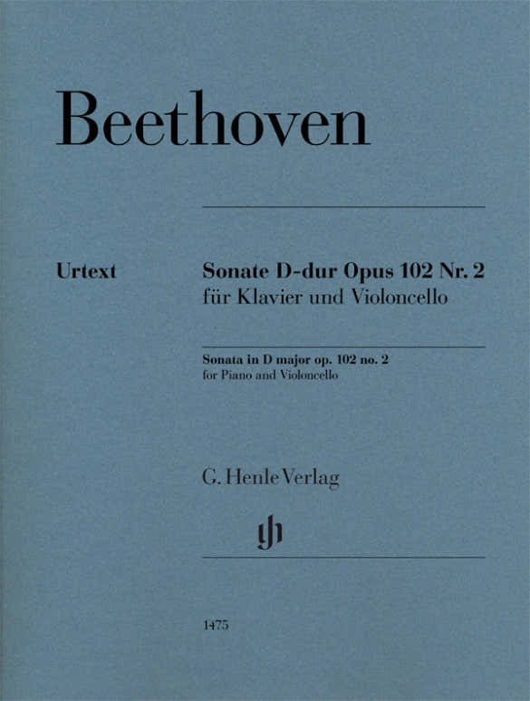 Beethoven L.V. - Sonate D-dur Op.12 N°2 - Violoncelle & Piano