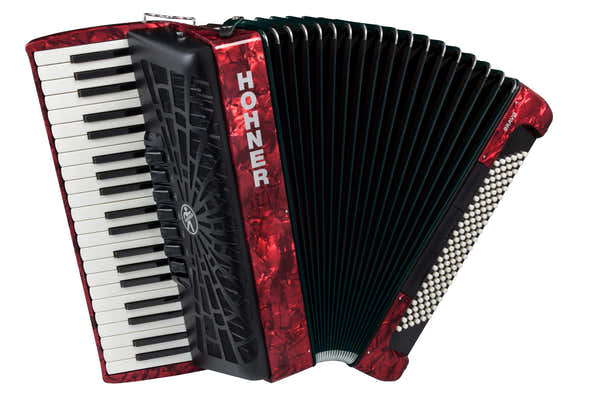Hohner BRAVO III 120 ROT