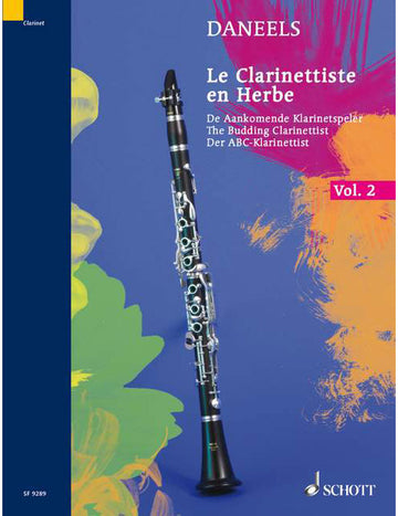 DANEELS FRANCOIS - EXERCISES FOR THE SECOND GRADE - DER ABC-KLARINETTIST VOL. 2