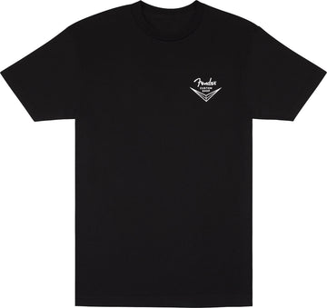 "M" T-Shirt Logo Fender Custom Shop Black