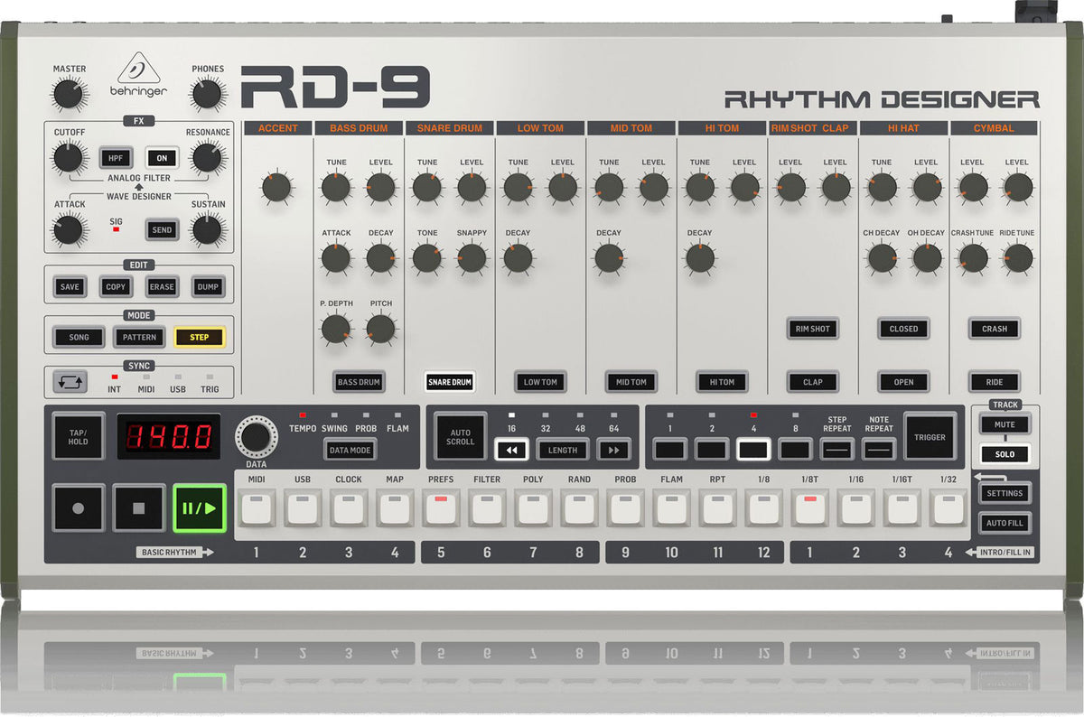 Behringer Drumcomputer und Grooveboxen