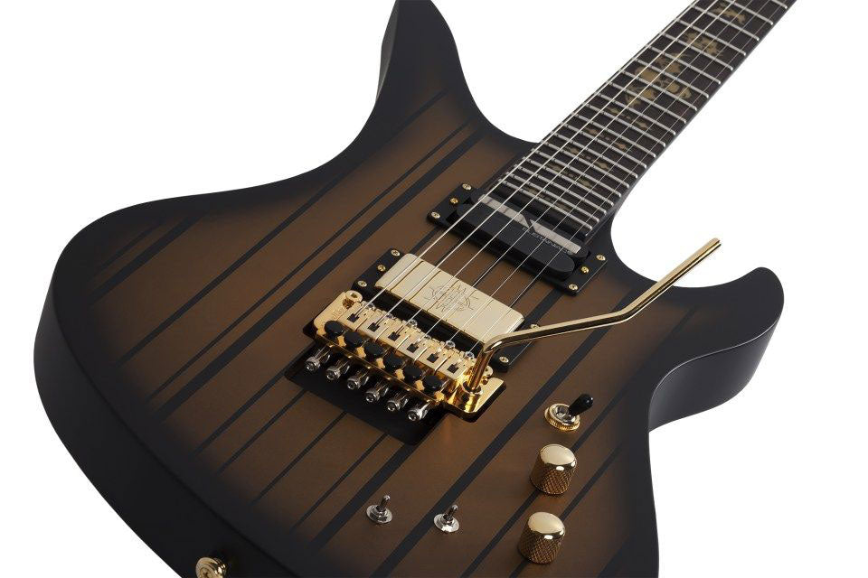 Custom Fr Sustainiac Synyster Gate Signature Schwarz-Gold