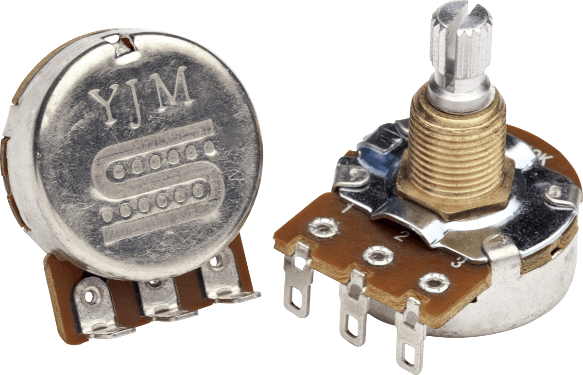 YJM-250 - 250K Potentiometer mit Yjm-Logo