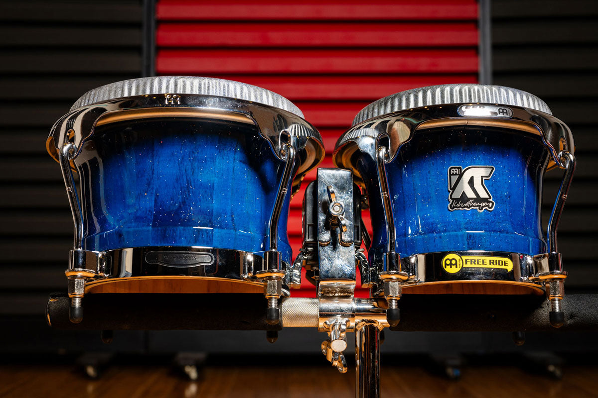 WKT400BW - Artist Bongo William "Kachiro" Thompson 7" & 8 1/2" Blue Wave