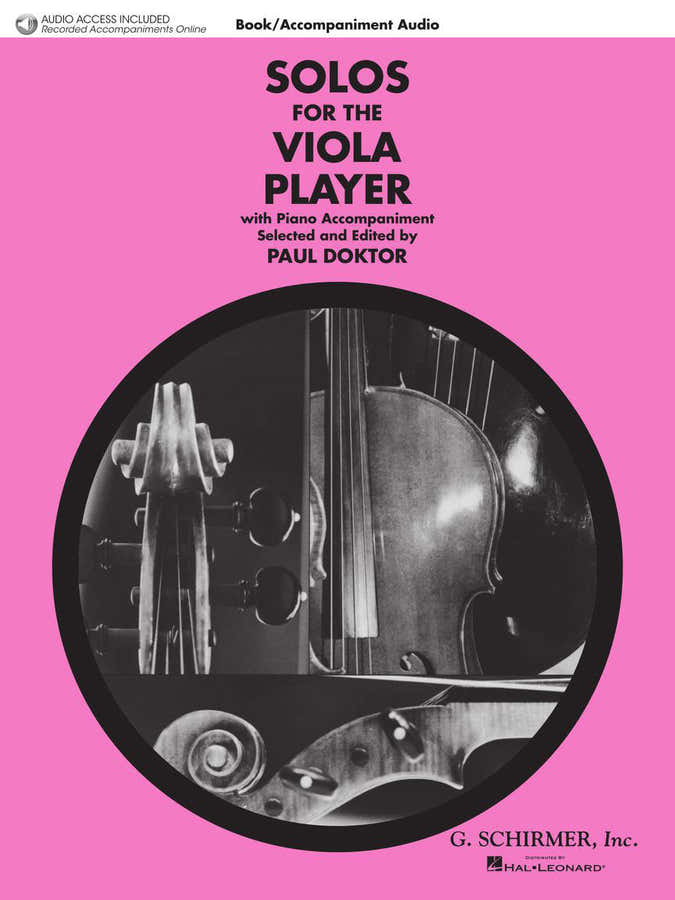 SOLOS FOR THE VIOLA PLAYER + AUDIO TRACKS - VIOLA
