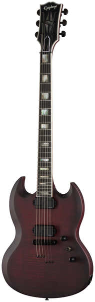 Epiphone SG Prophecy Karmesinroter Nebel Satin