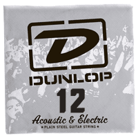 ELECTRIC STRINGS NICKEL PLATED STEEL UNIT SOLID STEEL 012