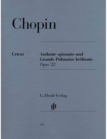Chopin - Andante Spinato et Grande Polonaise Brillante En Mi Bémol Majeur Op. 22 - Klavier