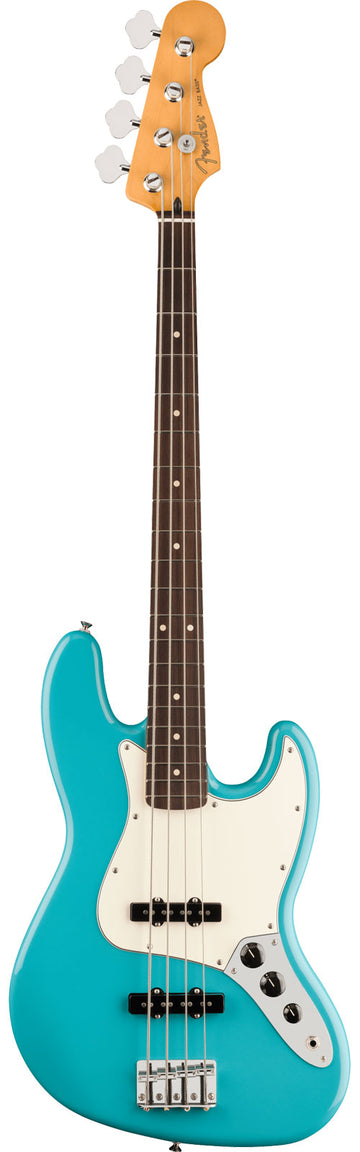 Jazz Bass Player II RW Aquatone Blau
