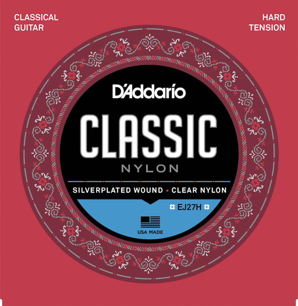 EJ27H STUDENT NYLON CLASSICAL GUITAR STRINGS HARD TENSION
