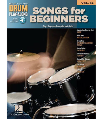 Drum Play Along Volume 32 Songs For Beginners Drums + MP3 - Drums