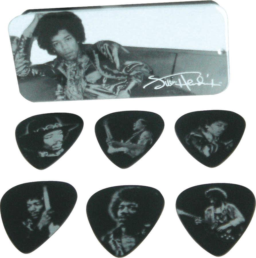 12 x Heavy Jimi Hendrix Silver Portrait Dose