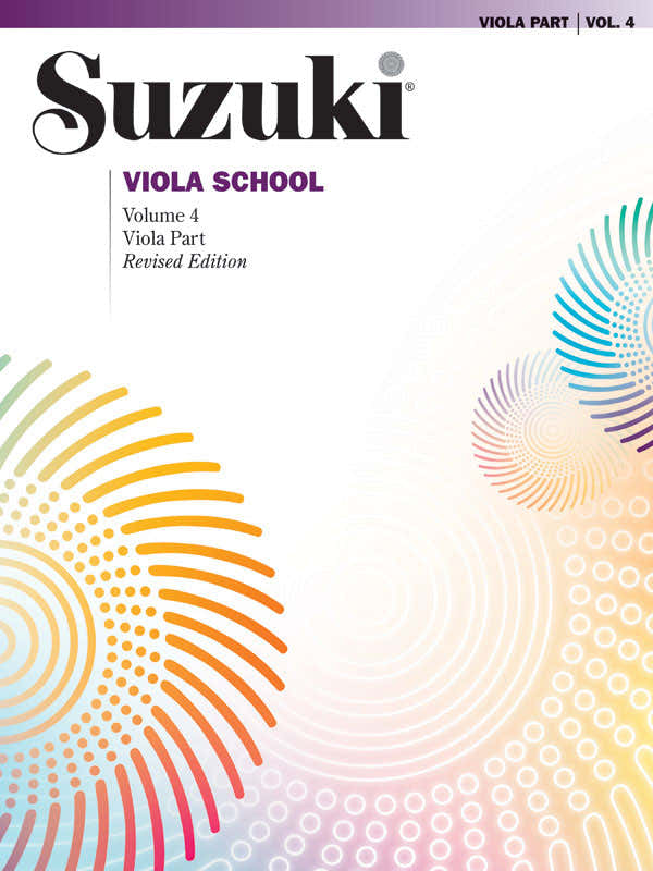 SUZUKI VIOLA SCHOOL - VIOLA PART. VOL. 4