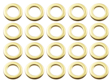 SW-BR - Goldene Metall-Unterlegscheibe Für Zugstäbe (X2)