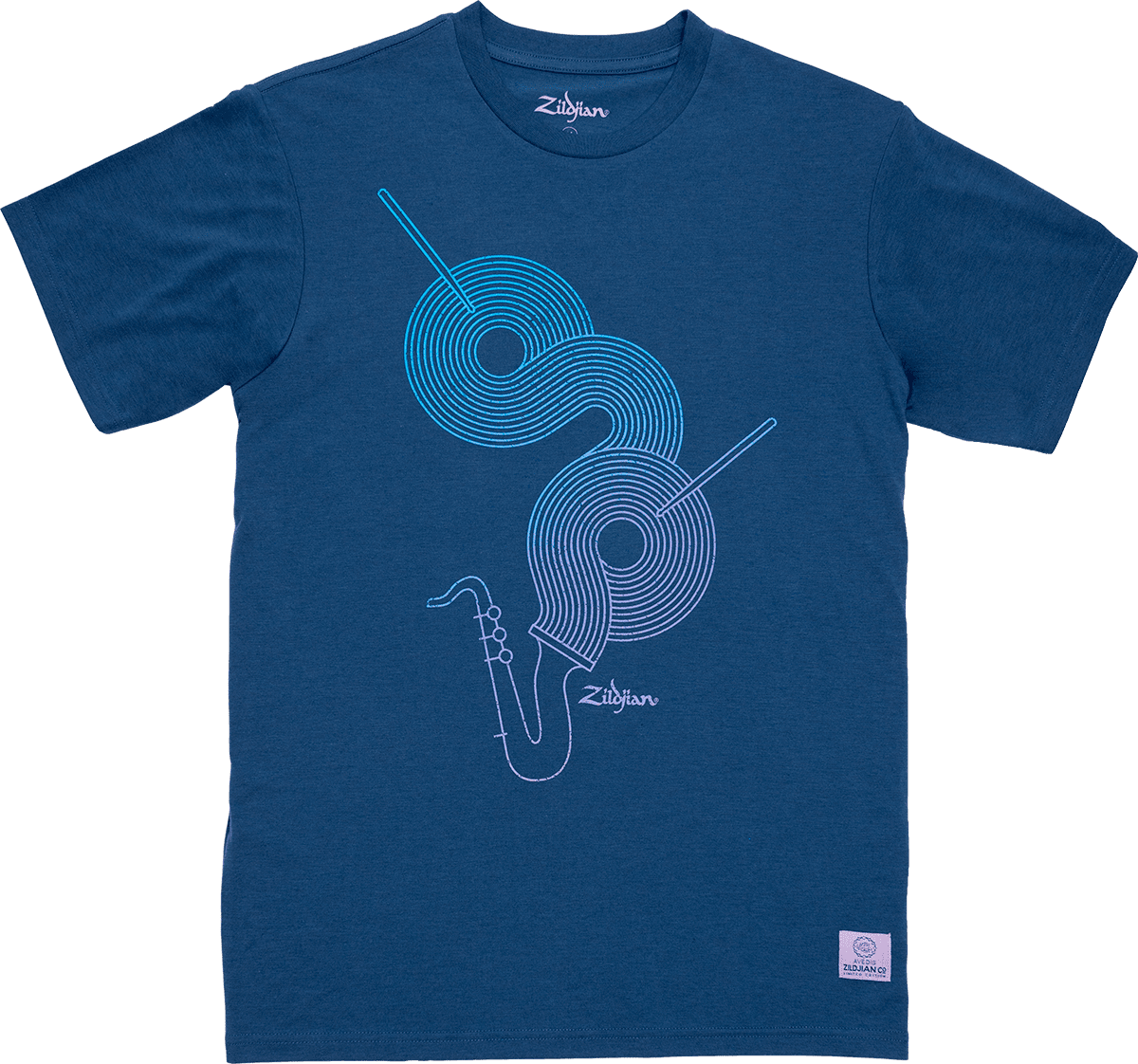 T-Shirt Größe S Logo « Jazz » - Zat0071-Le