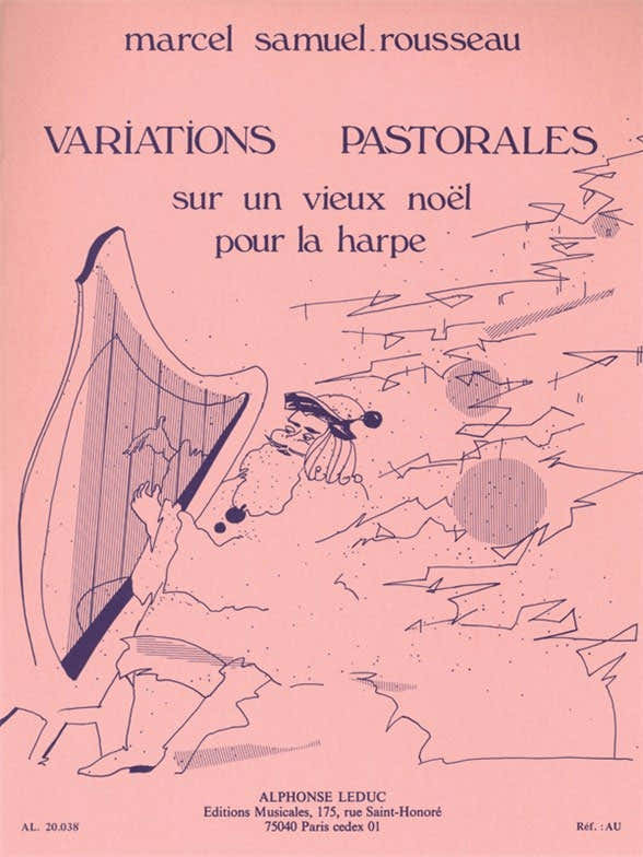 Variations Pastorales Sur Un Vieux - Noel For Harp