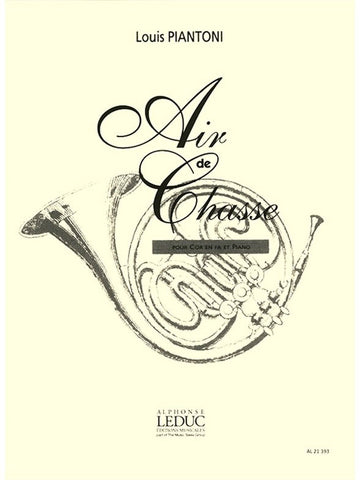 Air De Chasse Cor Et Piano