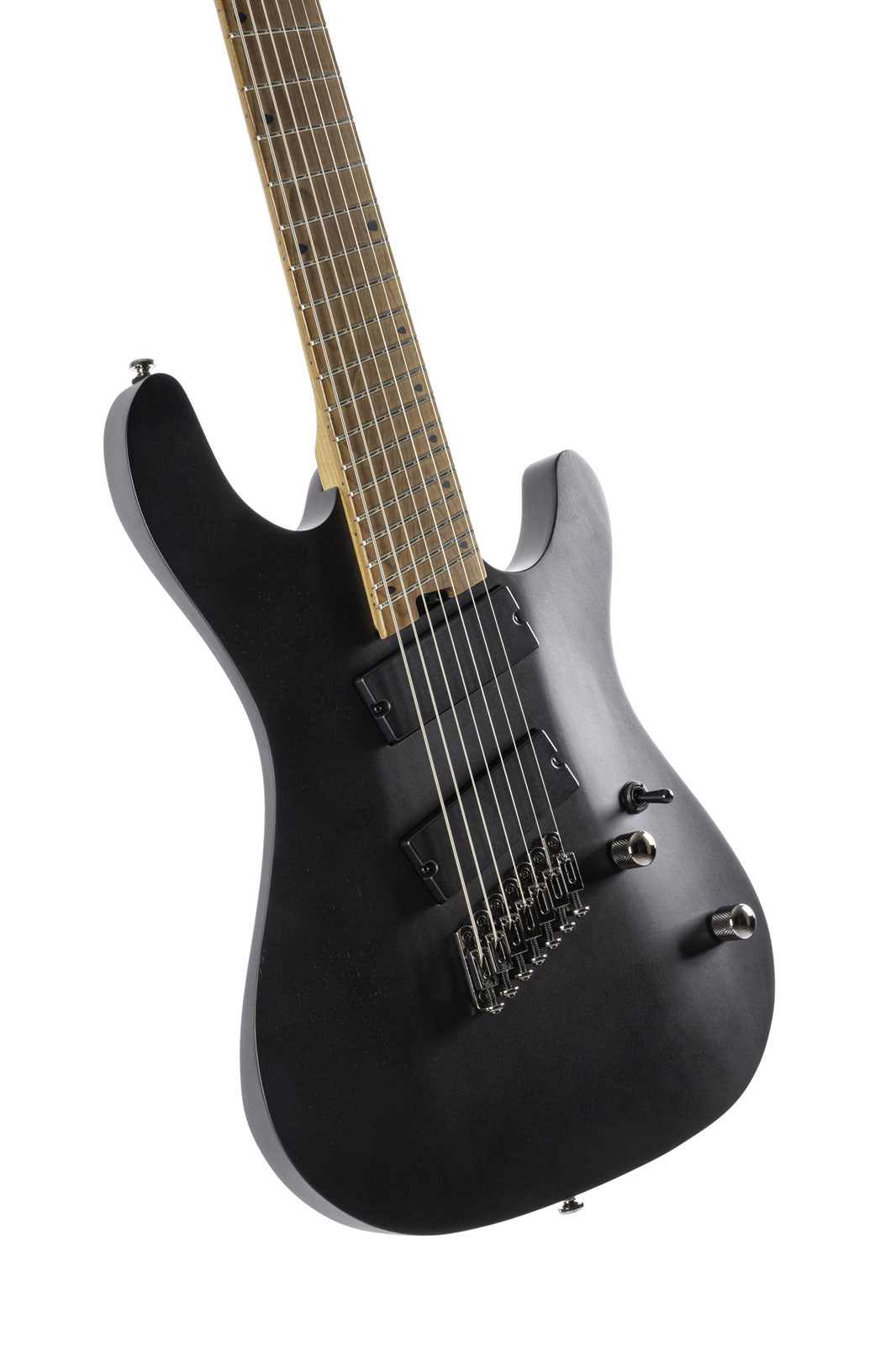 Gitarre KX307 MS 7-saitig Schwarz