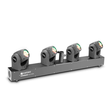 HYDRABEAM 4000 RGBW - BELEUCHTUNGSSYSTEM MIT 4 BEWEGLICHEN KPFEN BEI 32 W RGBW LED QUAD HOCHGESCHWI