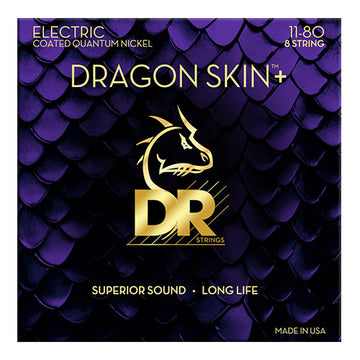 11-80 Dragon Skin+ beschichtet 8-Saiter Heavy