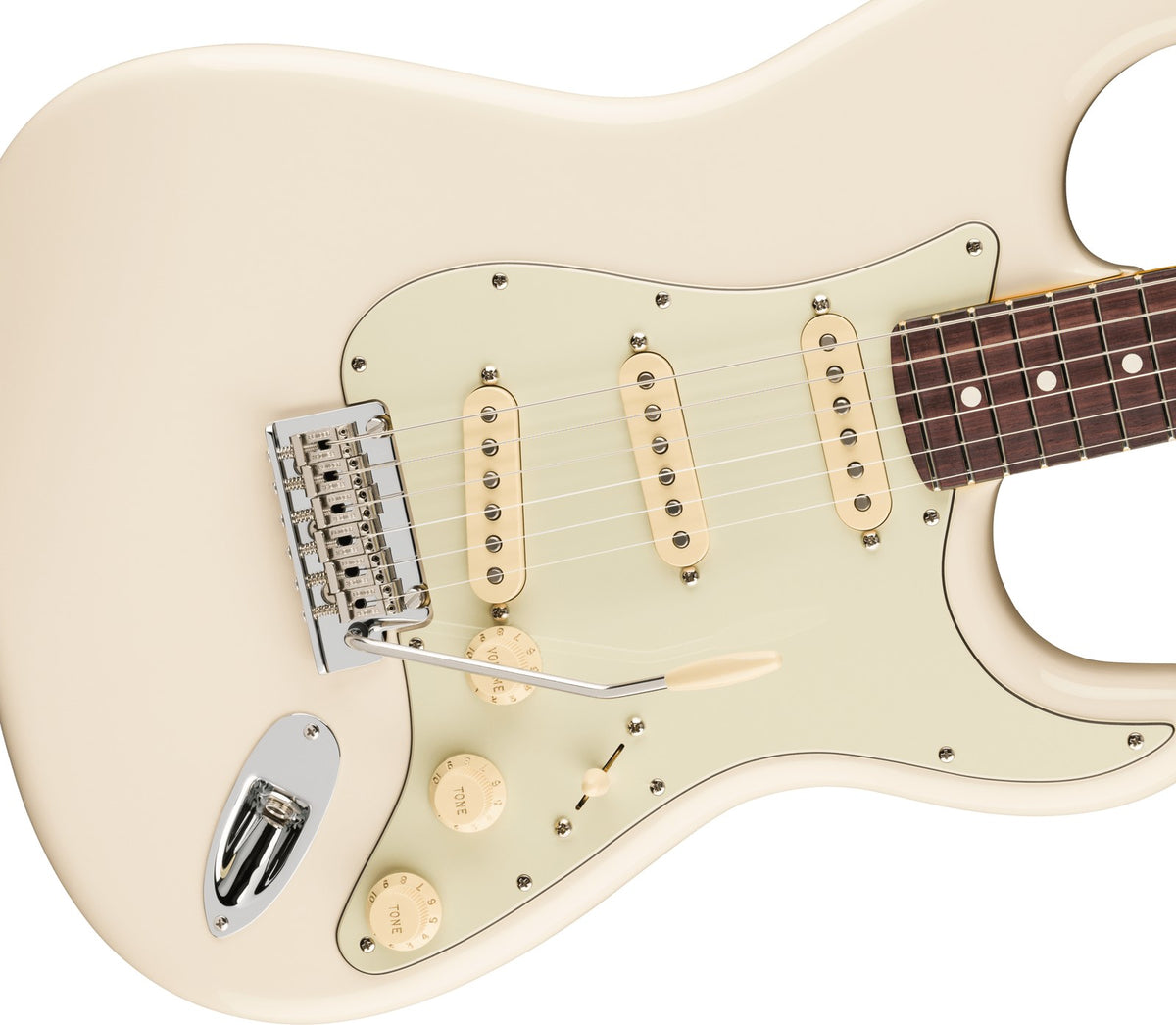Stratocaster American Professional, RW Olympisches Weiß