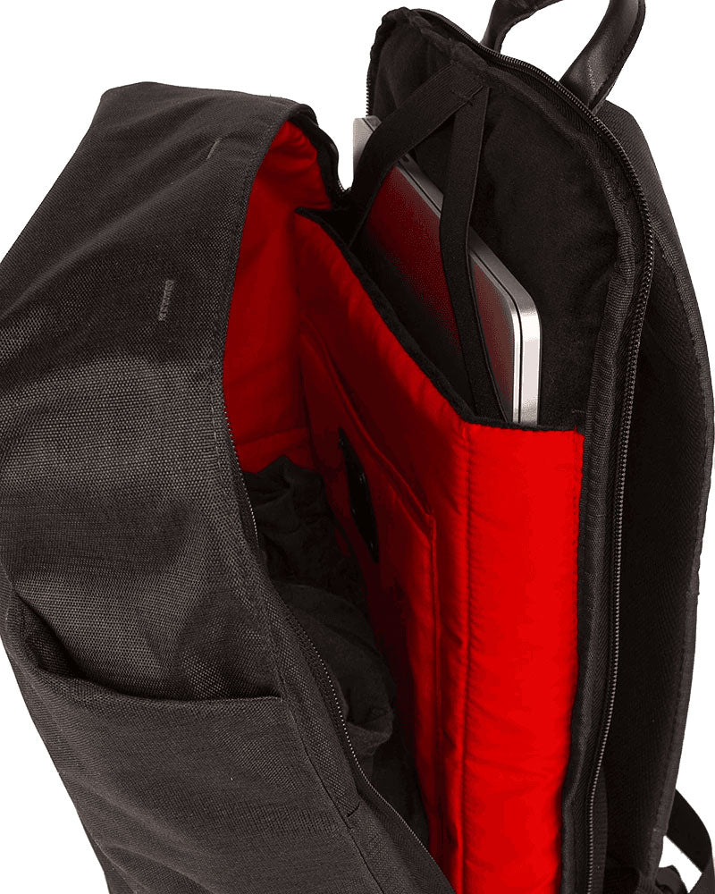 Rucksack City Rocker Black Schwarz - B-WARE