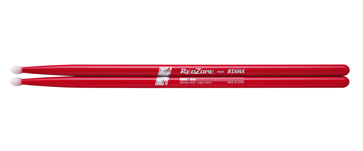 5BRZ - REDZONE - 15MM - DRUMSTICK JAPANESE OAK - OLIVE NYLON OVALE