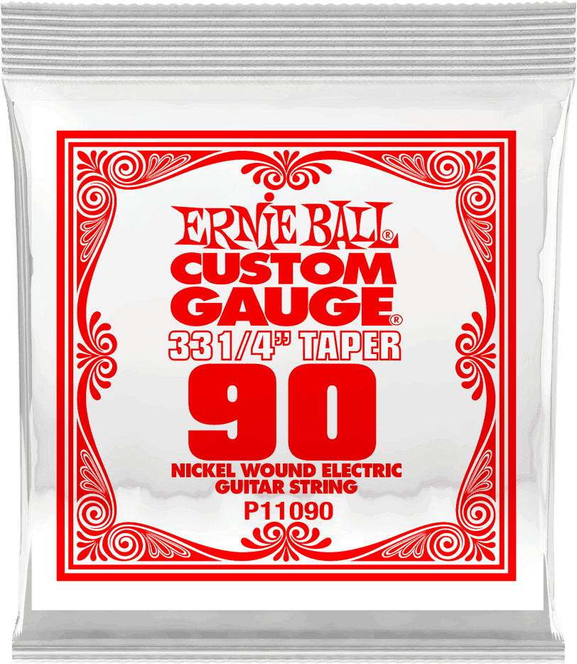 .090 LONG SCALE NICKEL WOUND ELECTRIC GUITAR STRINGS