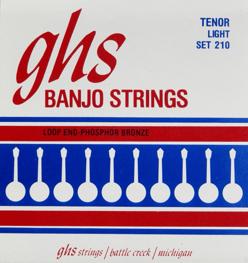 GHS Banjo Edelstahl Leicht 09-12-22-28