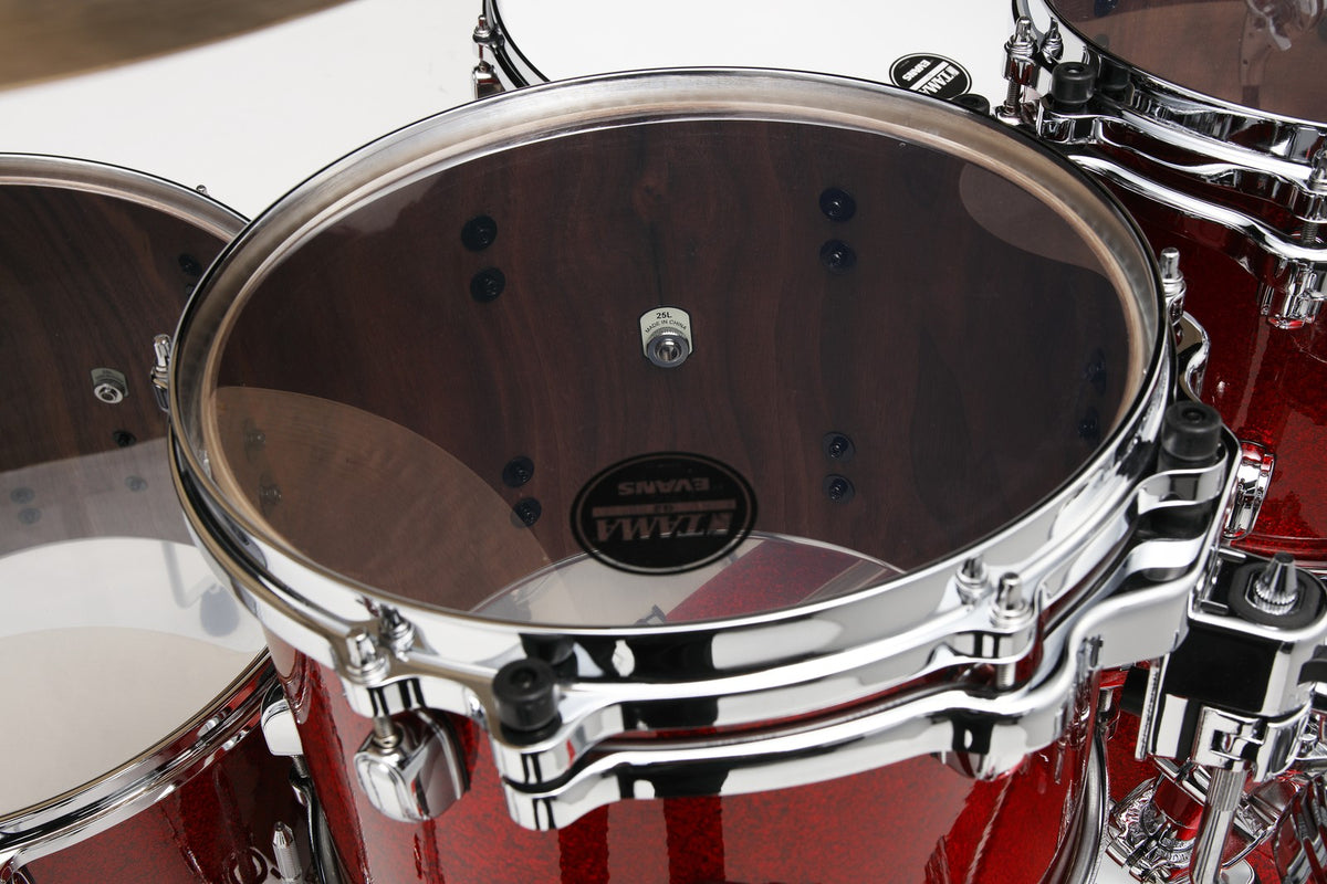 WBR42S-GRS - Starclassic Walnut/Birch Stage 22" Granatrot mit Glitzereffekt