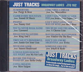 CD POCKET SONGS -  BROADWAY LADIES
