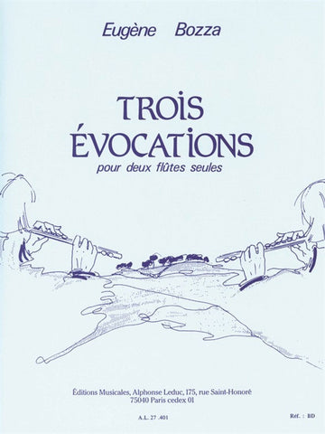 Three Evocations For Two Flutes