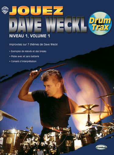 WECKL DAVE - JOUEZ DAVE WECKL + CD - BATTERIE