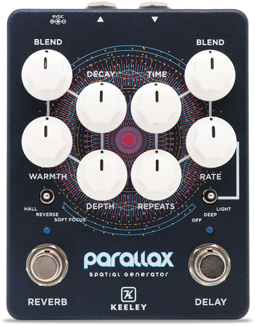 PEDAL KEELEY PARALLAX BLUE