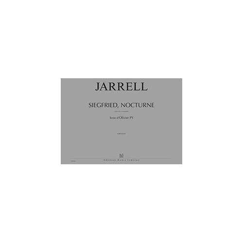Jarrell - Siegfried Nocturne Conduc. - Baryton Et Ensemble
