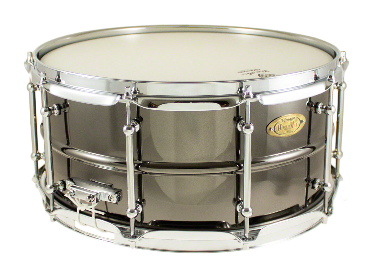 BK-6514SH - BLACK DAWG 14" X 6.5" SNARE DRUM - BRASS SHELL