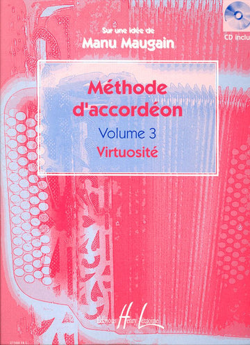 Maugain - Méthode D'accordéon Vol.3 (virtuosité) - Accordéon