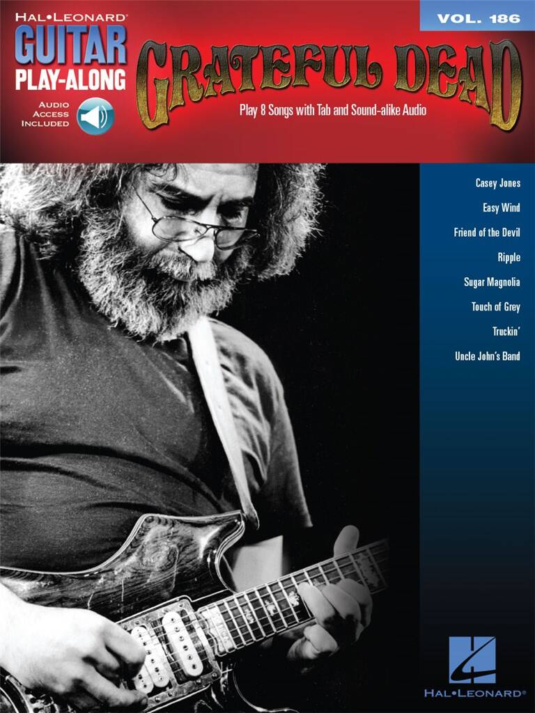 Grateful Dead Guitar Play Along Vol.186