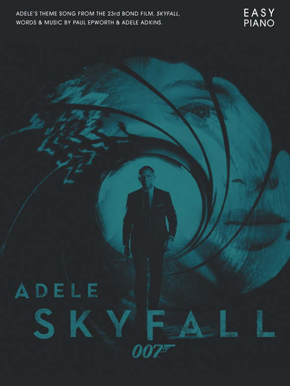 ADELE SKYFALL EASY PIANO SHEET - PIANO SOLO