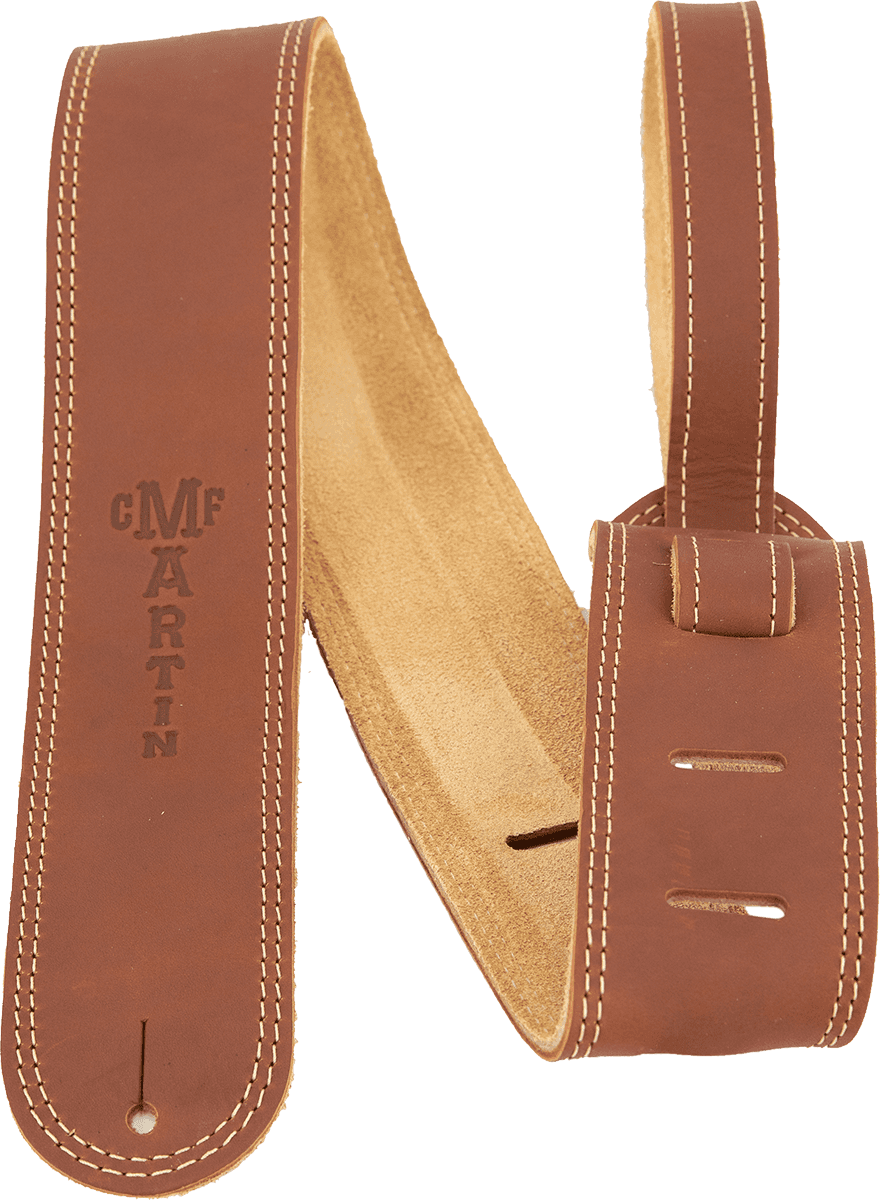 LEATHER STRAP DOUBLE SUEDE BROWN