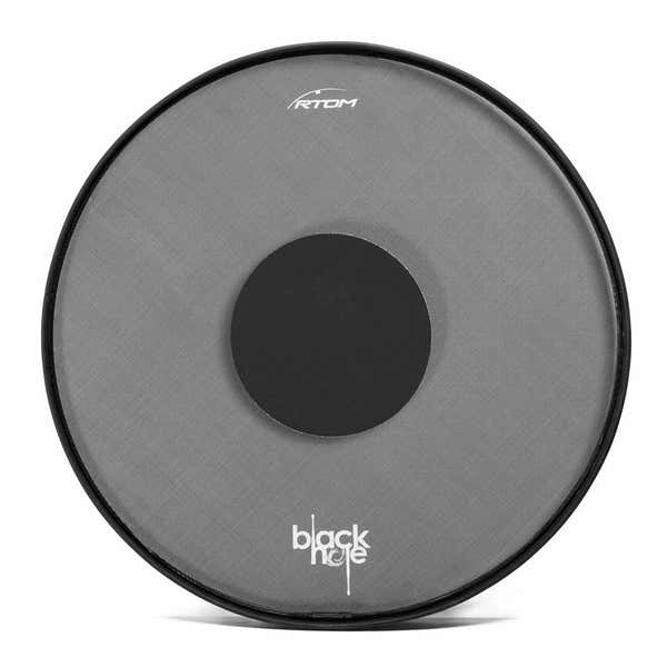 R-TOM 12" BLACK HOLE TT MESH HEAD PRACTICE PAD - 80% LOWER VOLUME