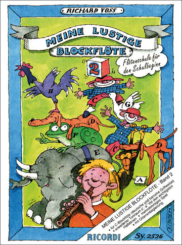 Meine lustige Blockflöte Band 2 (dt. und barock)