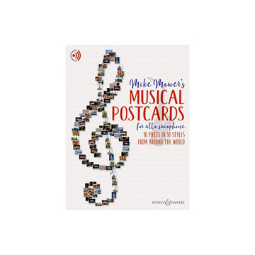 MOWER MIKE - MUSICAL POSTCARD - SAXOPHONE ALTO