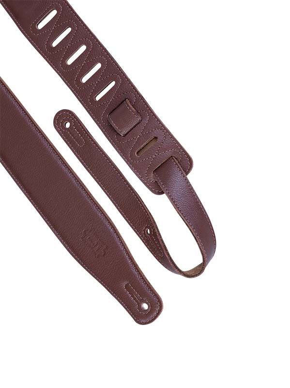Gepolstertes Leder Mit Wildleder-Rückseite 6,4 Cm - Braun