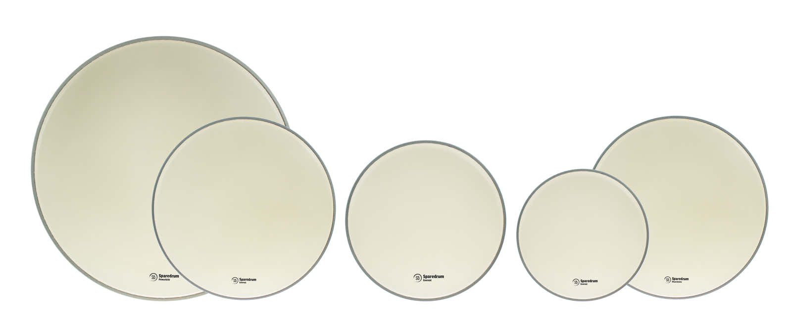 10-12-14 + Snare 14 + Bassdrum 20 Alverstone Beschichtetes Fusion-Paket