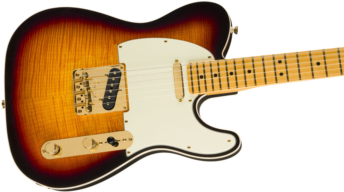 Telecaster Custom American Professional II LTD 75 Anni MN 2-Farb-Sunburst