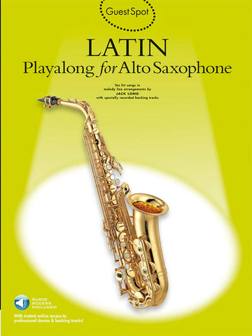 Guest Spot - Latin + Audio - Saxophone Alto