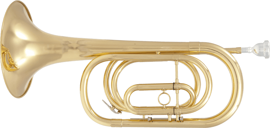 HORN SIB - BASS - LACKIERTES MESSING