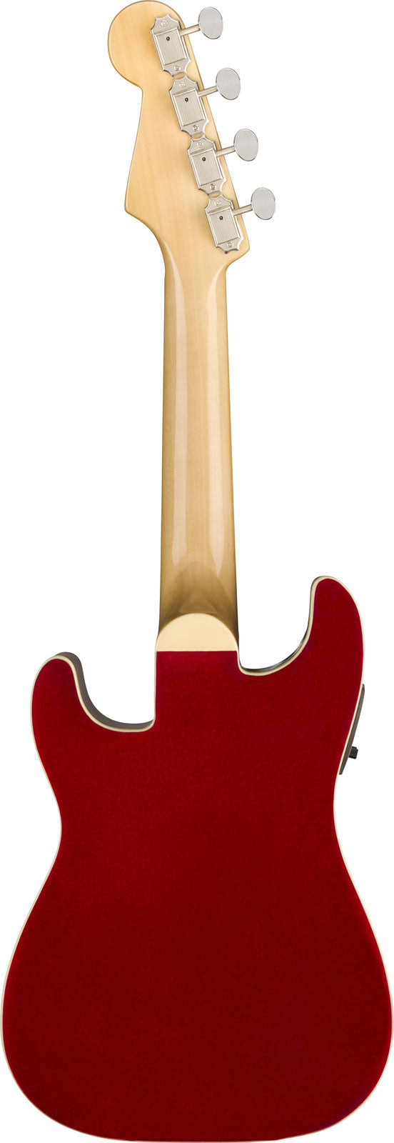 Stratocaster Fullerton Uke WN Candy-Apfel-Rot